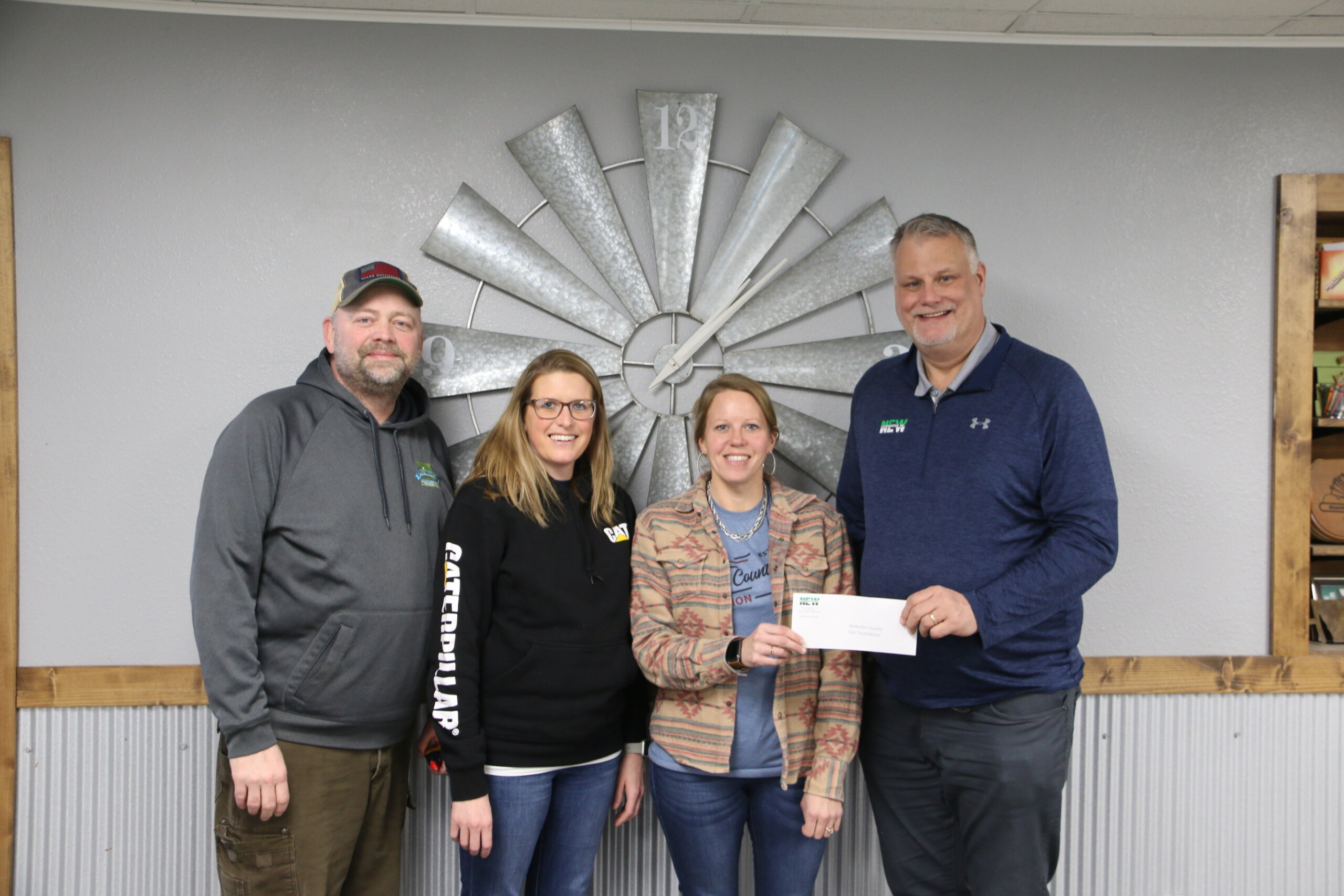 NEW Cooperative Donates to the Webster County Fair Foundation NEW